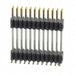 FW-12-05-L-D-500-140-A by Samtec Inc. - CONNECTOR HDR 24POS 0.05 STACK SMD