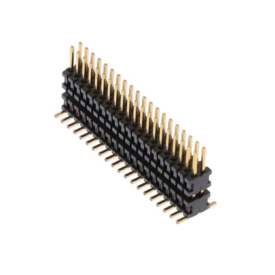 FW-20-05-G-D-254-150 by Samtec Inc. - CONNECTOR HDR 40POS 0.05 STACK SMD