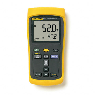 FLUKE-52-2 60HZ by Fluke Electronics - THERMTR CONTACT DUAL INPUT