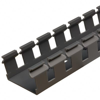 G1.5X1LG6 by Panduit Corp - WIRE DUCT SLOTTED SCREW 6' GRAY