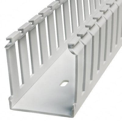 G1.5X2WH6 by Panduit Corp - WIRE DUCT SLOTTED SCREW 6' WHITE