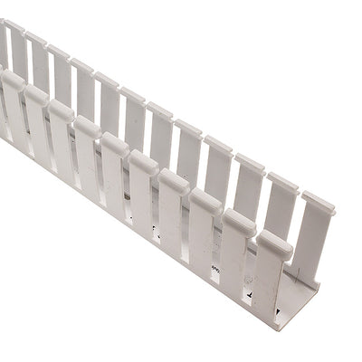 G1.5X3WH6 by Panduit Corp - WIRE DUCT SLOTTED SCREW 6' WHITE