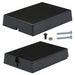 G10,BK by Serpac - BOX ABS BLACK 4.380""L X 3.250""W