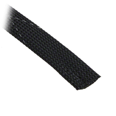 G1201/8 BK002 by Alpha Wire - SLEEVING 0.093"" X 500' BLACK/WHT