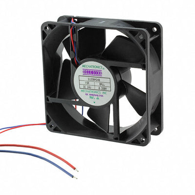 G1238S24B-FSR by Mechatronics Fan Group - FAN AXIAL 119X38MM 24VDC WIRE