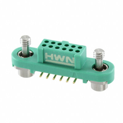 G125-FS11205F1P by Harwin Inc. - CONNECTOR RECPT 12POS 0.049 GOLD SMD