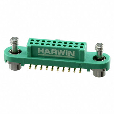 G125-FS12005F1P by Harwin Inc. - CONNECTOR RECPT 20POS 0.049 GOLD SMD