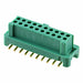 G125-FS12005L0P by Harwin Inc. - CONNECTOR RECPT 20POS 0.049 GOLD SMD