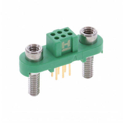 G125-FV10605F3P by Harwin Inc. - CONNECTOR RECPT 6POS 0.049 GOLD PCB