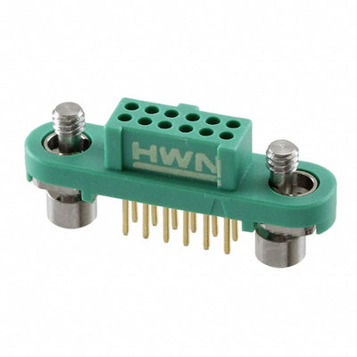 G125-FV11205F1P by Harwin Inc. - CONNECTOR RECPT 12POS 0.049 GOLD PCB