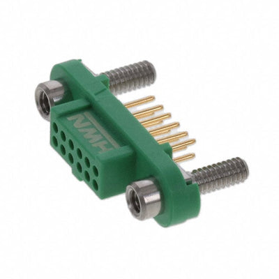 G125-FV11205F3P by Harwin Inc. - CONNECTOR RECPT 12POS 0.049 GOLD PCB
