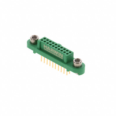 G125-FV12005F2P by Harwin Inc. - CONNECTOR RECPT 20POS 0.049 GOLD PCB