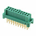 G125-FV12005L0P by Harwin Inc. - CONNECTOR RECPT 20POS 0.049 GOLD PCB