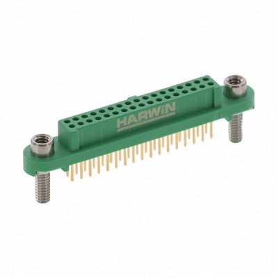 G125-FV13405F3P by Harwin Inc. - CONNECTOR RECPT 34POS 0.049 GOLD PCB