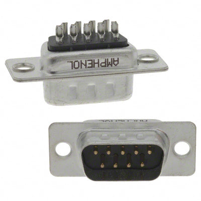 G17S0910110EU by Amphenol ICC (Commercial Products) - CONNECTOR D-SUB PLUG 9POS SLDR CUP