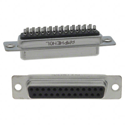G17S2500110EU by Amphenol ICC (Commercial Products) - CONNECTOR D-SUB RCPT 25POS SLDR CUP