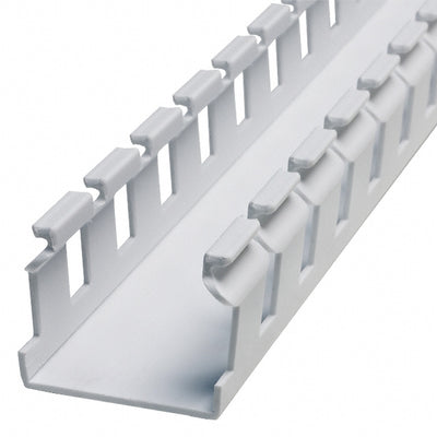 G1X1WH6 by Panduit Corp - WIRE DUCT SLOTTED SCREW 6' WHITE