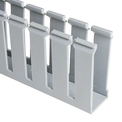G1X3LG6 by Panduit Corp - WIRE DUCT SLOTTED SCREW 6' GRAY