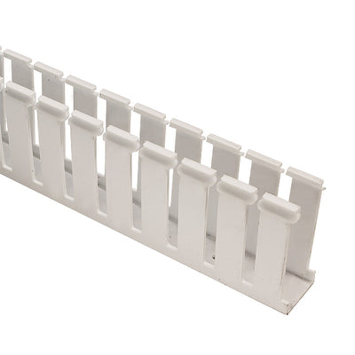 G1X3WH6 by Panduit Corp - WIRE DUCT SLOTTED SCREW 6' WHITE