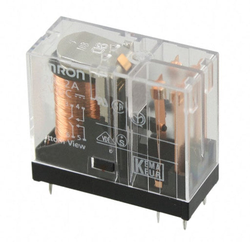 G2R-2A-ASI-DC24 by Omron Electronics Inc-EMC Div - RELAY GEN PURPOSE DPST 5A 24V
