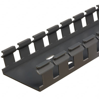G2X1LG6 by Panduit Corp - WIRE DUCT SLOTTED SCREW 6' GRAY