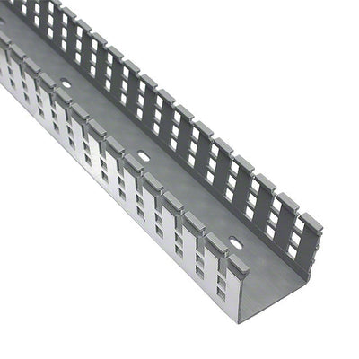 G2X2LG6EMI by Panduit Corp - WIRE DUCT SLOTTED SCREW 6' GRAY