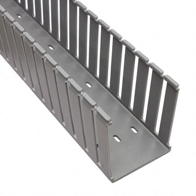 G3X4LG6 by Panduit Corp - WIRE DUCT SLOTTED SCREW 6' GRAY