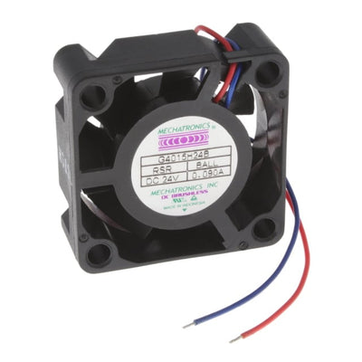 G4015H24B-RSR by Mechatronics Fan Group - FAN AXIAL 40X15MM 24VDC WIRE