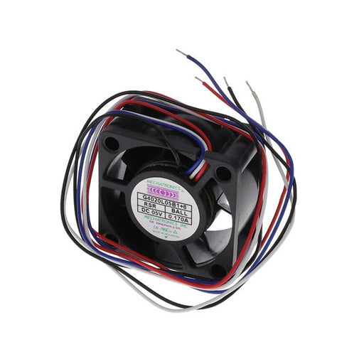 G4020L05B1+6-RSR by Mechatronics Fan Group - FAN AXIAL 40X20MM BALL 5VDC WIRE