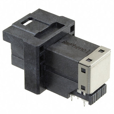 G40H11331HR by Amphenol ICC (Commercial Products) - CONNECTOR MINI HD SAS RCPT 36POS R/A