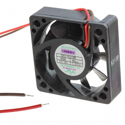 G5015M05B-RSR by Mechatronics Fan Group - FAN AXIAL 50X15MM BALL 5VDC WIRE