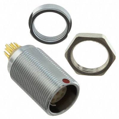 G50F1C-P09LCC0-0000 by ODU - CONNECTOR RECPT FMALE 9P GOLD SLDR CUP