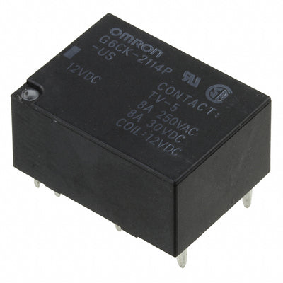 G6CK-2114P-US-DC12 by Omron Electronics Inc-EMC Div - RELAY GEN PURPOSE DPST 8A 12V