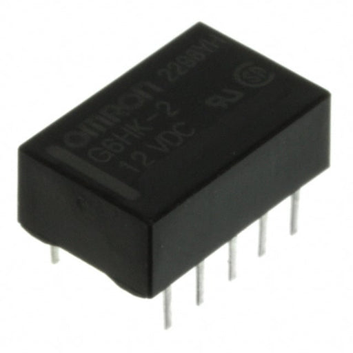 G6HK-2-DC12 by Omron Electronics Inc-EMC Div - RELAY TELECOM DPDT 1A 12VDC