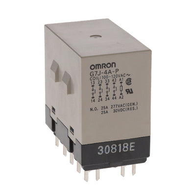 G7J-4A-P AC100/120 by Omron Automation and Safety - RELAY GEN PURPOSE 4PST 25A 120V