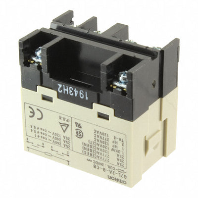 G7L-2A-B-CB-DC24 by Omron Electronics Inc-EMC Div - RELAY GEN PURPOSE DPST 25A 24V