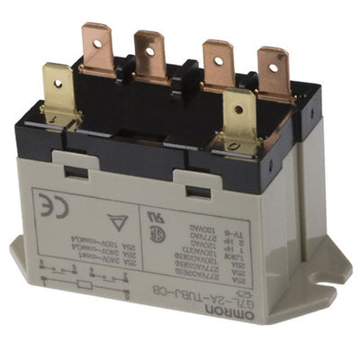 G7L-2A-TUB-J-CB-AC12 by Omron Electronics Inc-EMC Div - RELAY GEN PURPOSE DPST 25A 12V