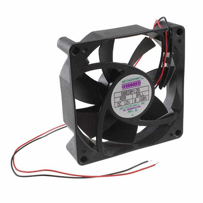 G8020M12B-RSR by Mechatronics Fan Group - FAN AXIAL 80X20.8MM 12VDC WIRE