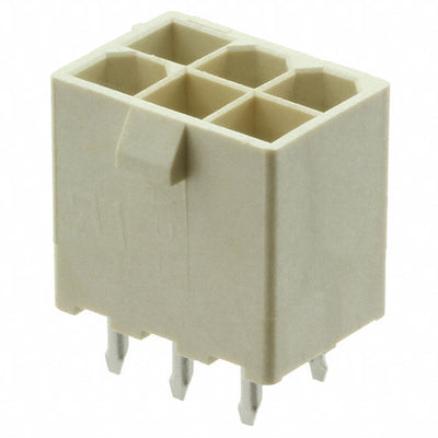G874D061202CEU by Amphenol ICC (Commercial Products) - CONNECTOR HEADER VERT 6POS 4.2MM