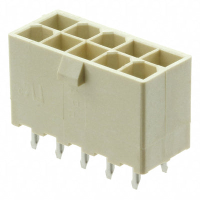 G874D101202CEU by Amphenol ICC (Commercial Products) - CONNECTOR HEADER VERT 10POS 4.2MM