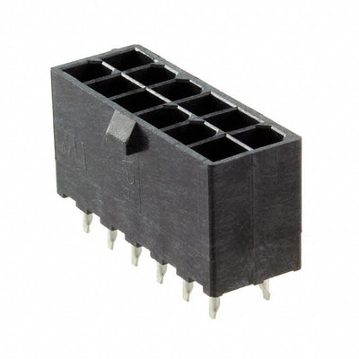 G874D121205CEU by Amphenol ICC (Commercial Products) - CONNECTOR HEADER VERT 12POS 4.2MM