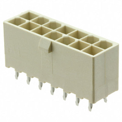 G874D141202CEU by Amphenol ICC (Commercial Products) - CONNECTOR HEADER VERT 14POS 4.2MM