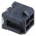 G881A04001TEU by Amphenol ICC (Commercial Products) - CONNECTOR HEADER R/A 4POS 3MM