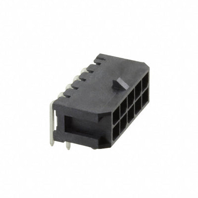 G881A10001TEU by Amphenol ICC (Commercial Products) - CONNECTOR HEADER R/A 10POS 3MM