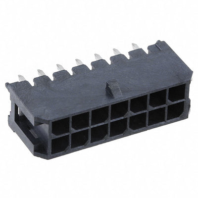 G881A14102T3EU by Amphenol ICC (Commercial Products) - CONNECTOR HEADER VERT 14POS 3MM