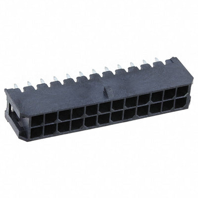 G881A24102TEU by Amphenol ICC (Commercial Products) - CONNECTOR HEADER VERT 24POS 3MM