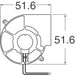 GB1205PHV2-8AY by Sunon Fans - FAN BLOWER 51.6X15MM 12VDC WIRE