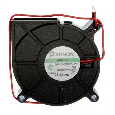 GB1206PHV3-AY.GN by Sunon Fans - FAN BLOWER 60X15.4MM 12VDC WIRE
