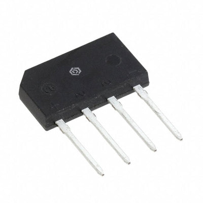 GBL005 by GeneSiC Semiconductor - BRIDGE RECT 1PHASE 50V 4A GBL