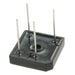 GBPC25005W by GeneSiC Semiconductor - BRIDGE RECT 1P 50V 25A GBPC-W